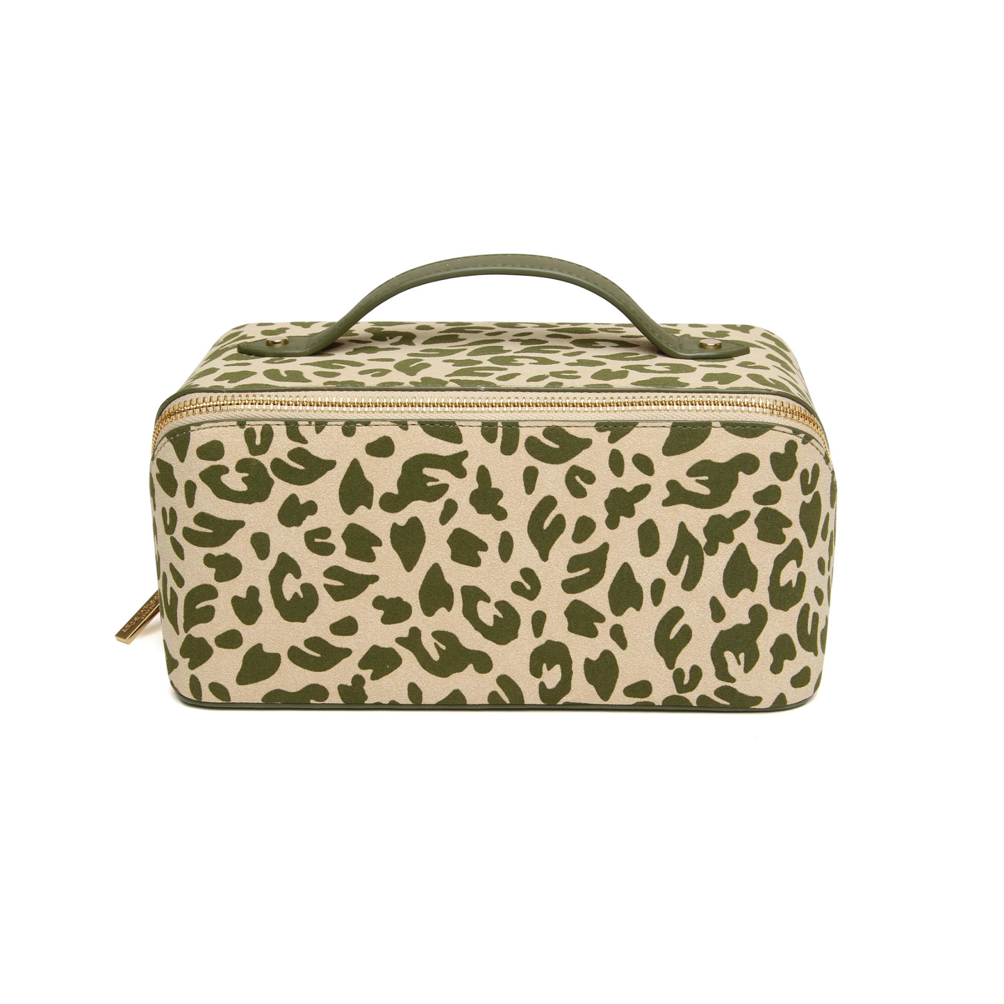 Alice Wheeler Large Leopard Train Case