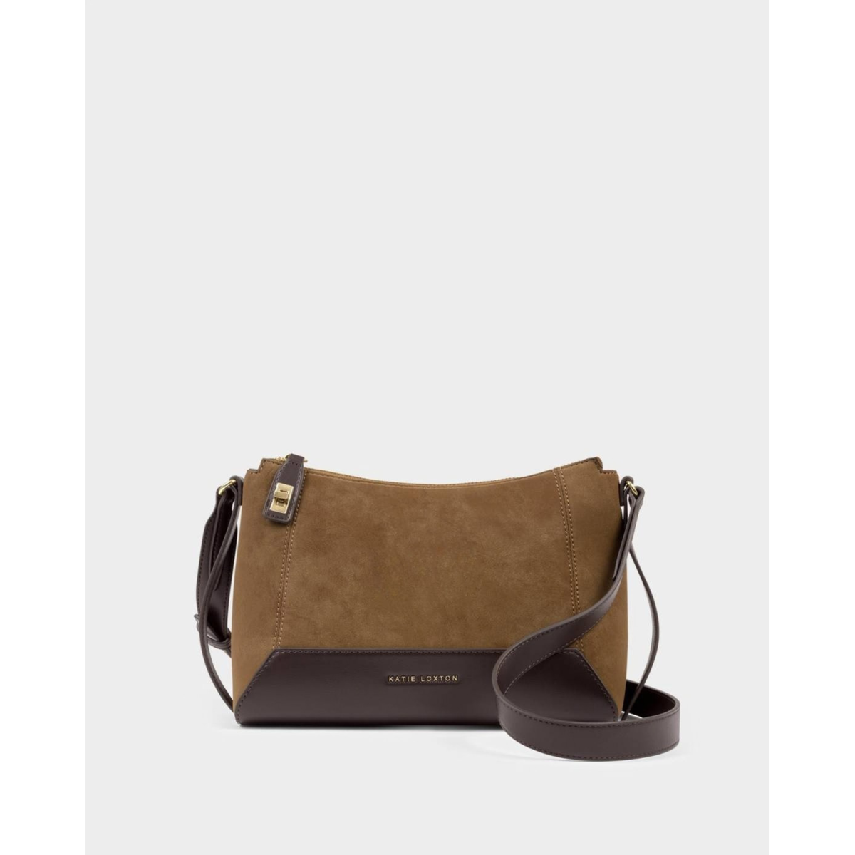 Katie Loxton Charlbury Suedette Crossbody Bag