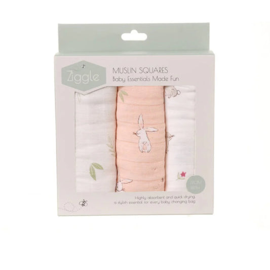 Ziggle - Bunnies muslin set