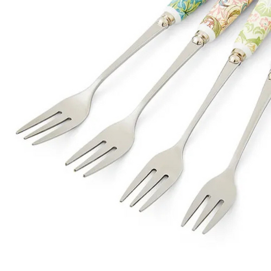 Morris & Co Set of 4 Pastry Forks