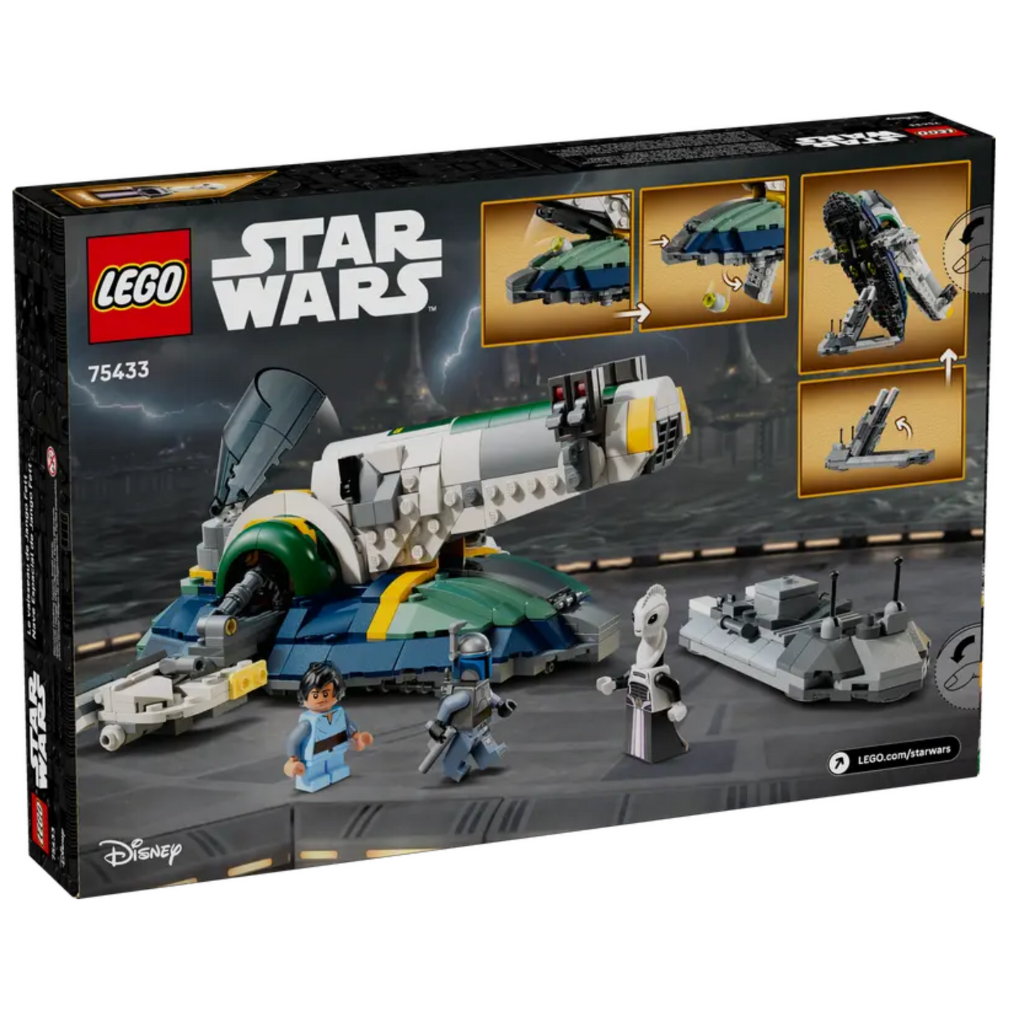 Lego Star Wars Jango Fett's Starship 75433
