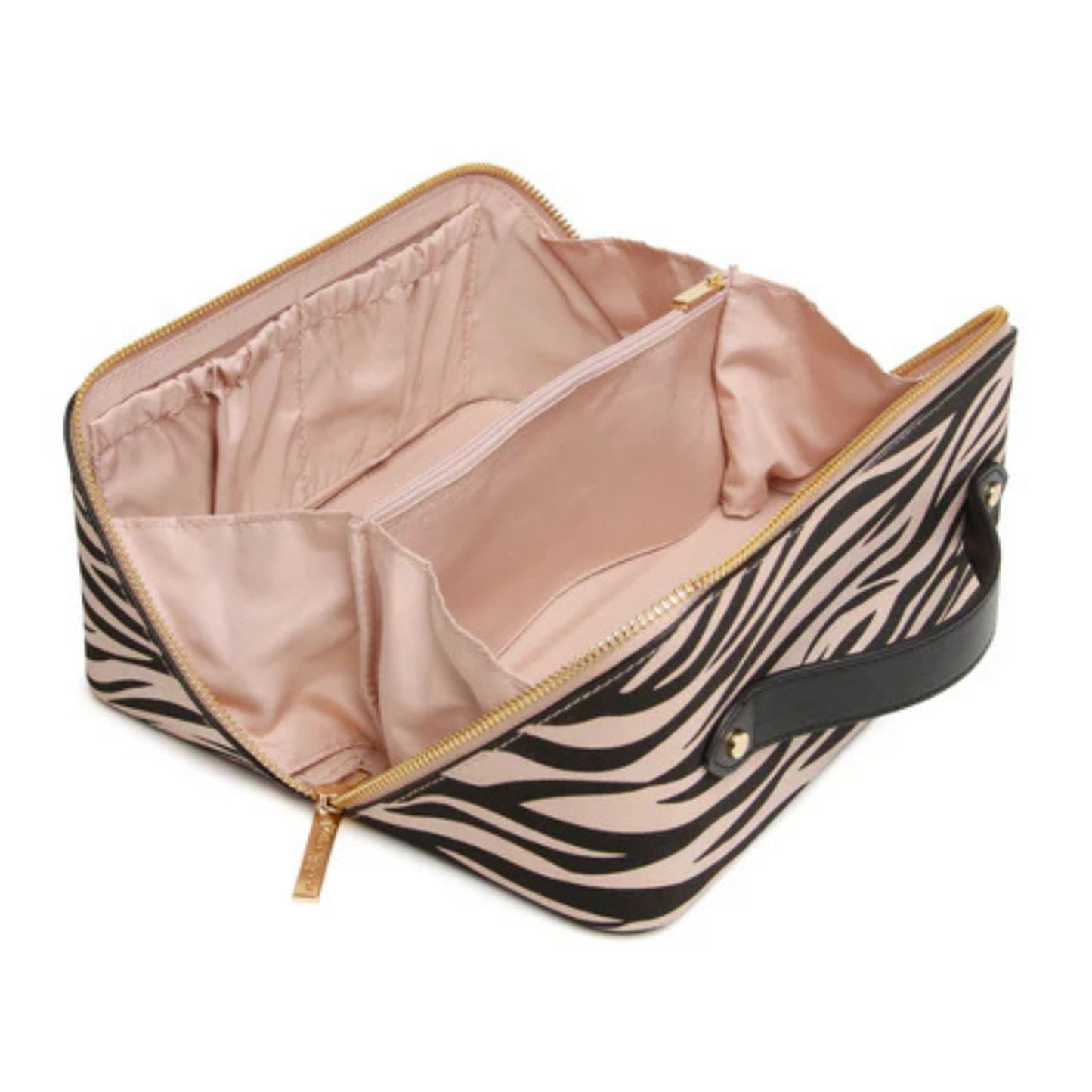 Alice Wheeler Large Zebra Train Case