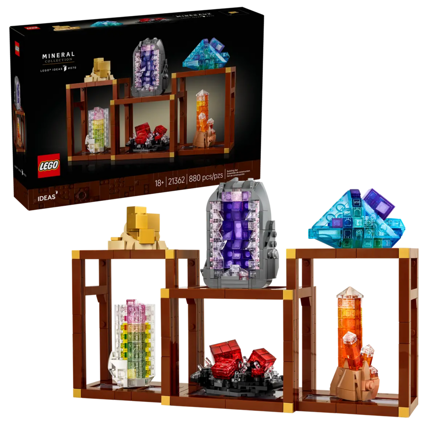 Lego Ideas Mineral Collection 21362