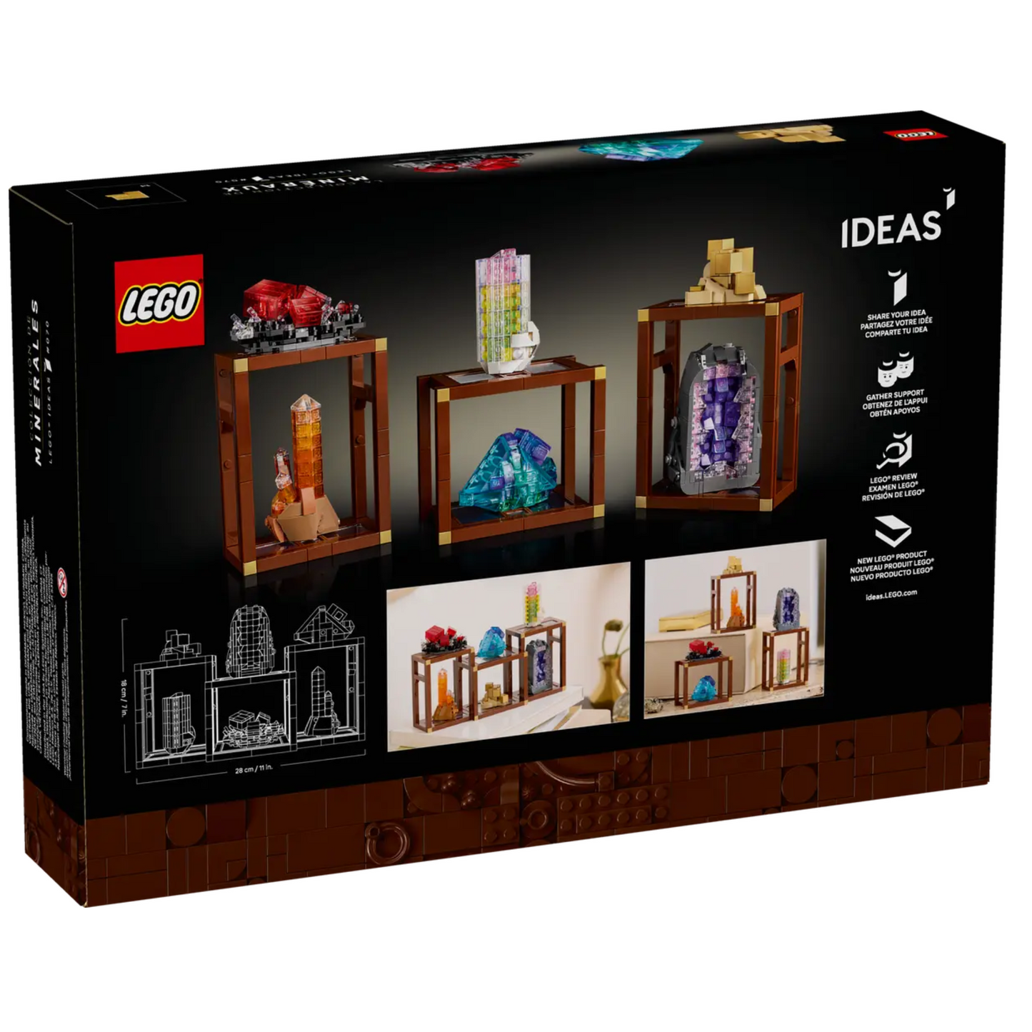 Lego Ideas Mineral Collection 21362