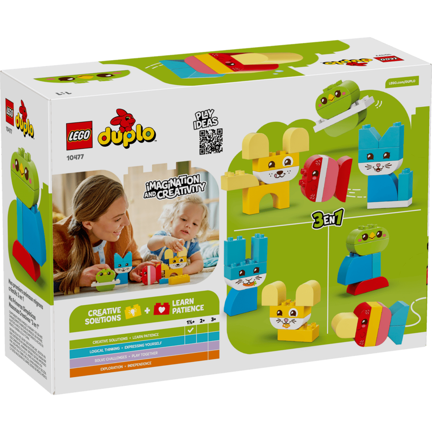 Lego Duplo 3 in 1 Creative Cute Pets 10477