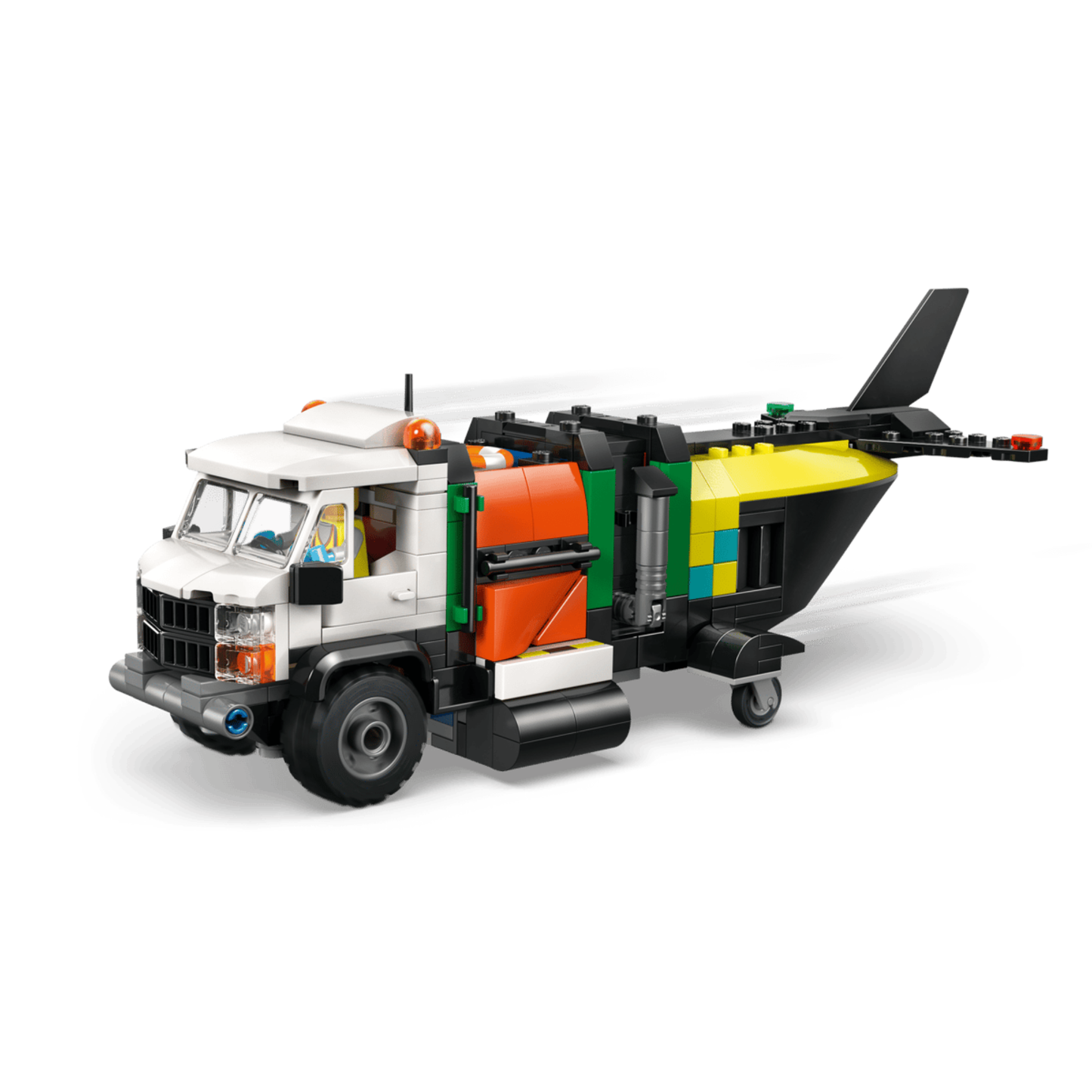 Lego City Airplane, Service Truck & Hovercraft Remix 60505