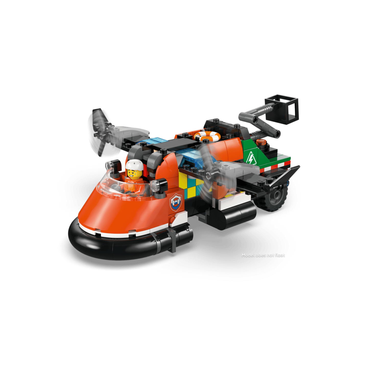 Lego City Airplane, Service Truck & Hovercraft Remix 60505