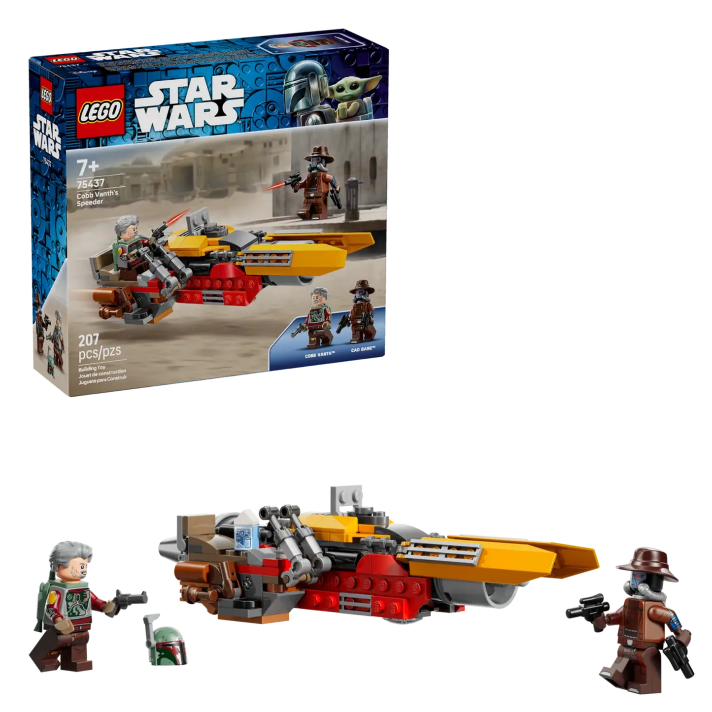 Lego Star Wars Cobb Vanth's Speeder 75437