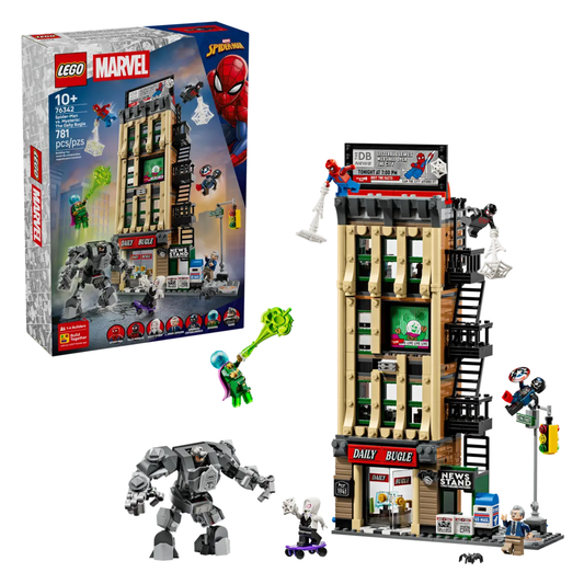 Lego Marvel Spider-Man vs. Mysterio: The Daily Bugle 76342