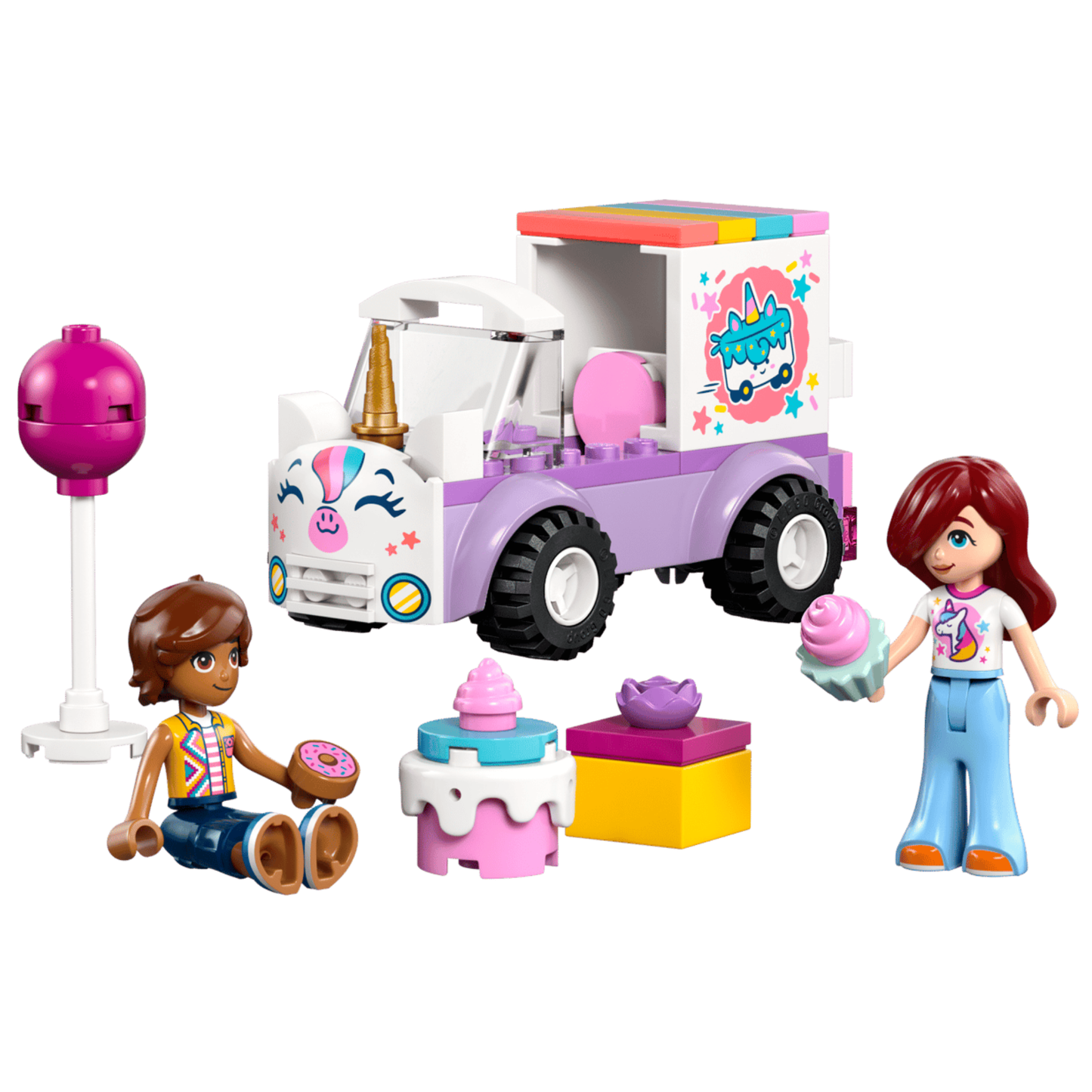 Lego Friends Unicorn Cake Delivery Car 42675