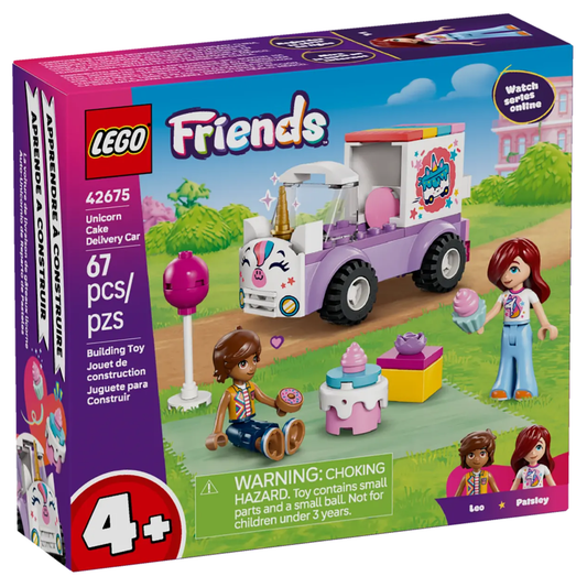 Lego Friends Unicorn Cake Delivery Car 42675