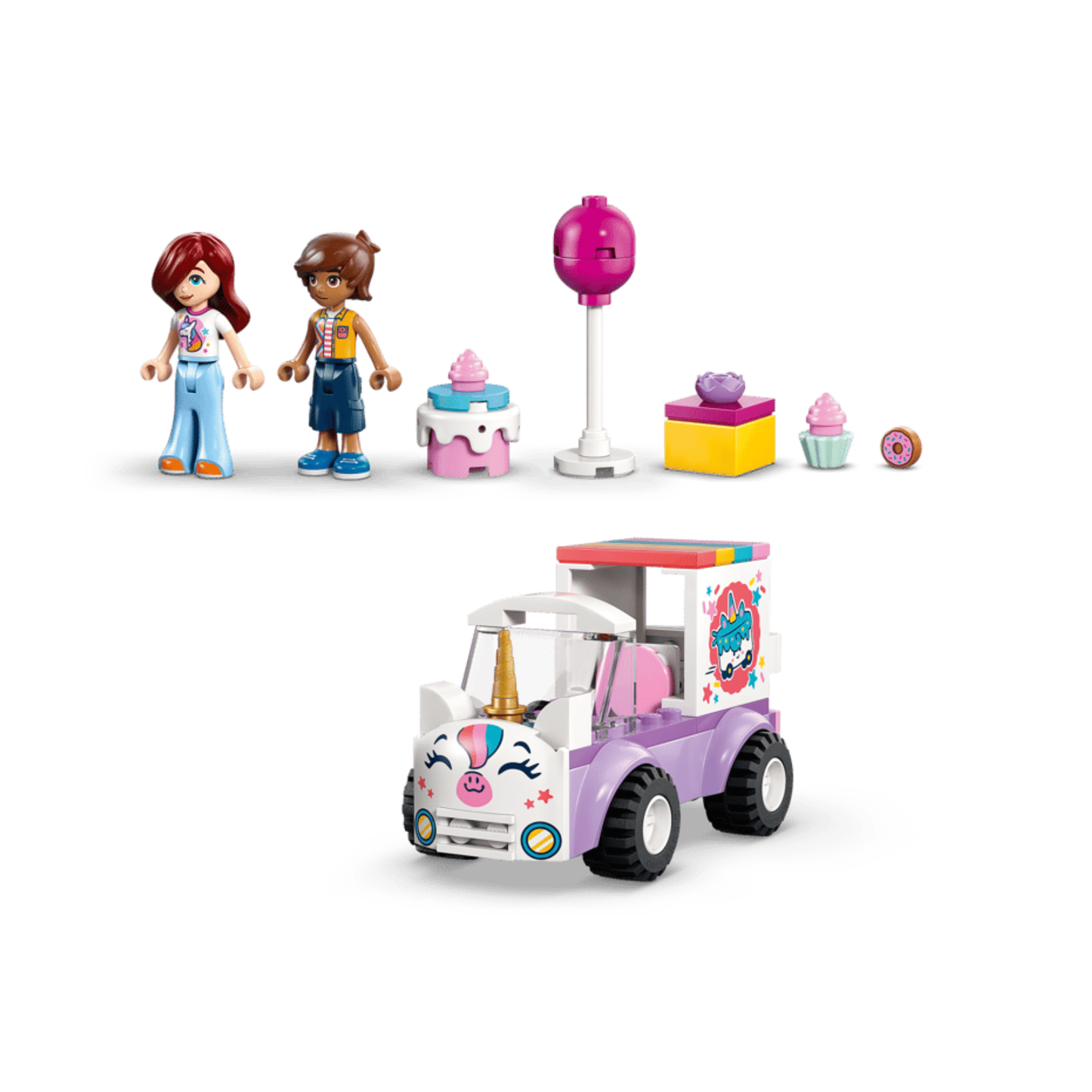 Lego Friends Unicorn Cake Delivery Car 42675