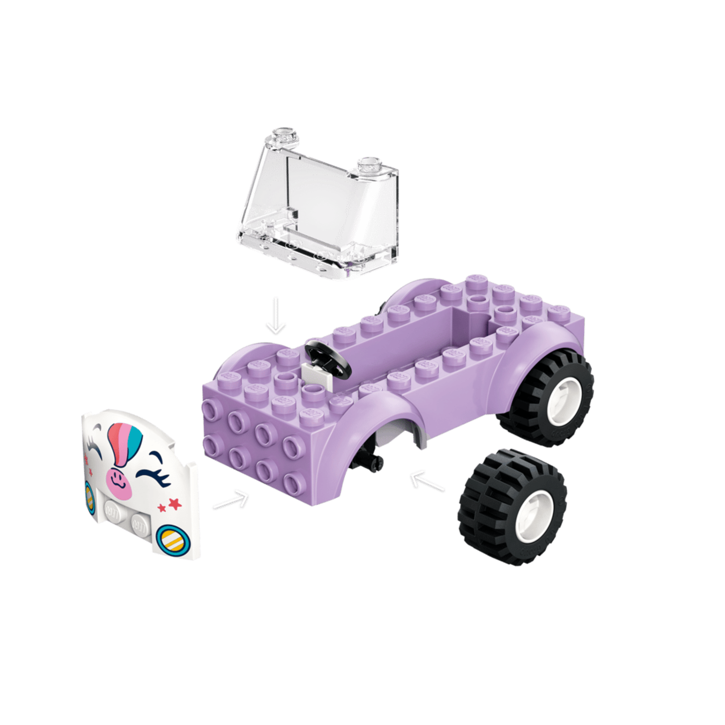 Lego Friends Unicorn Cake Delivery Car 42675