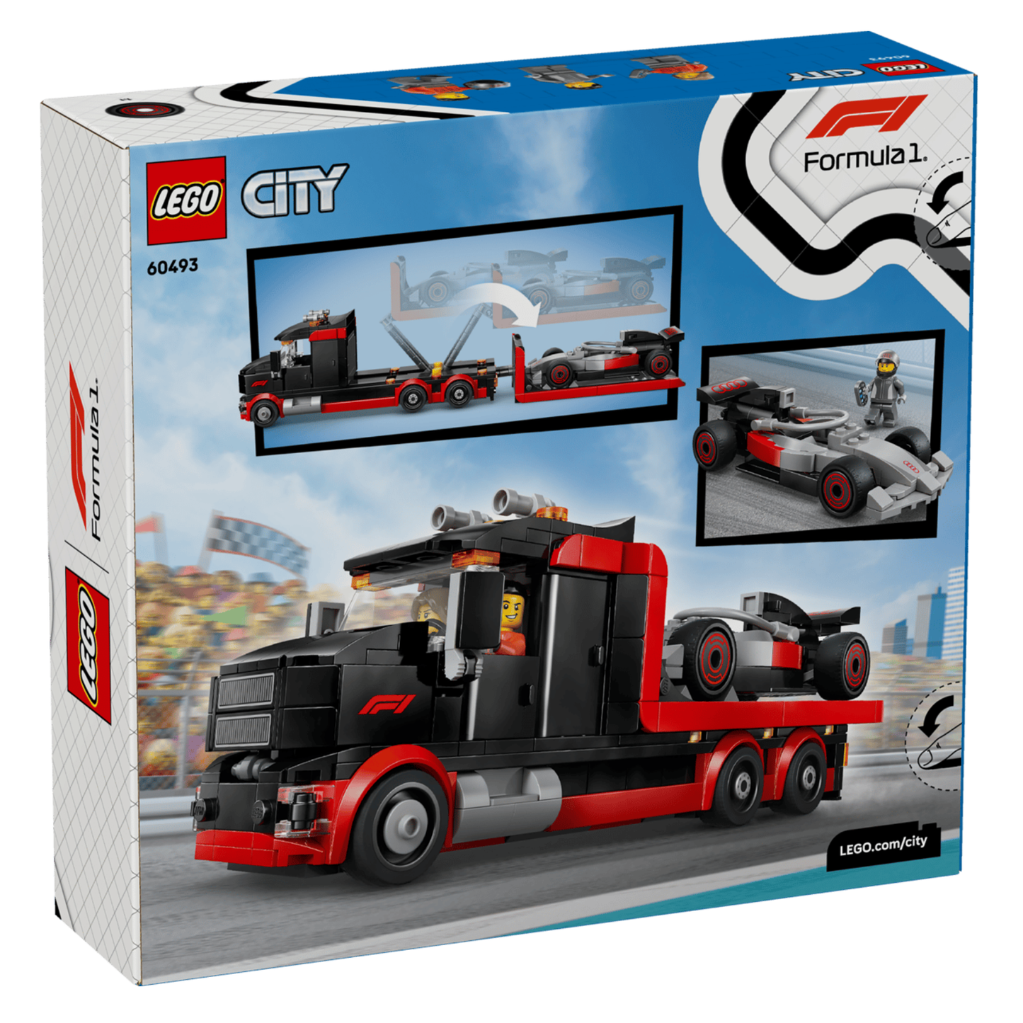 LEGO City F1 Display Truck with Audi F1 Race Car 60493