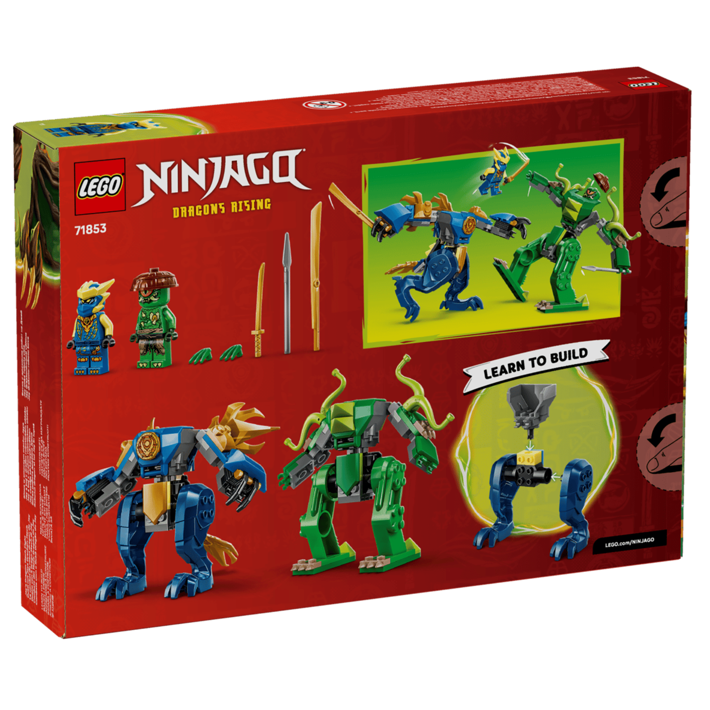 LEGO Ninjago Jay's Dragon Mech Fight 71853