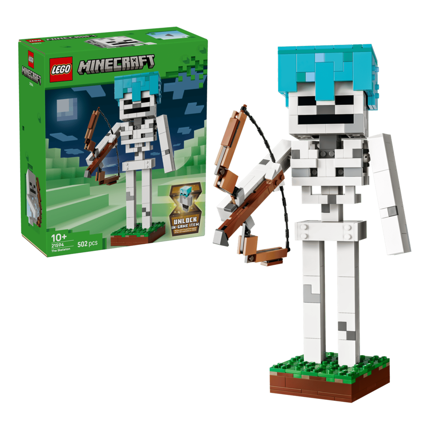 Lego Minecraft The Skeleton 21594