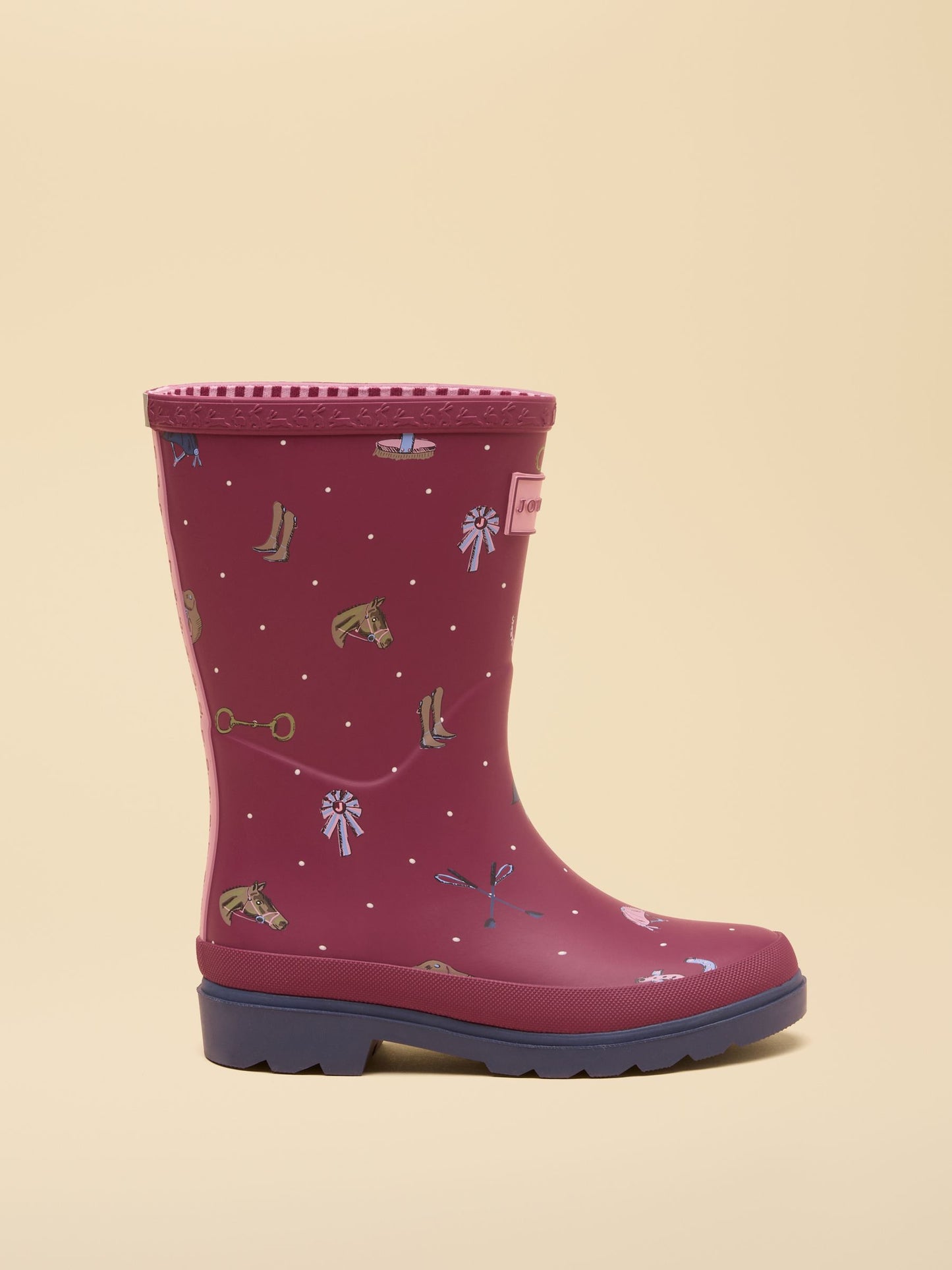 Joules Girls Printed Wellies
