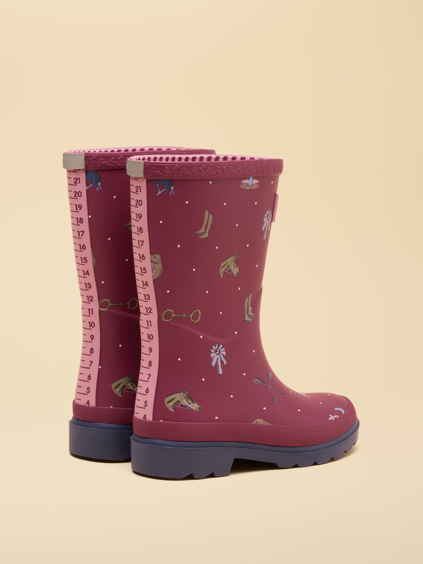 Joules Girls Printed Wellies