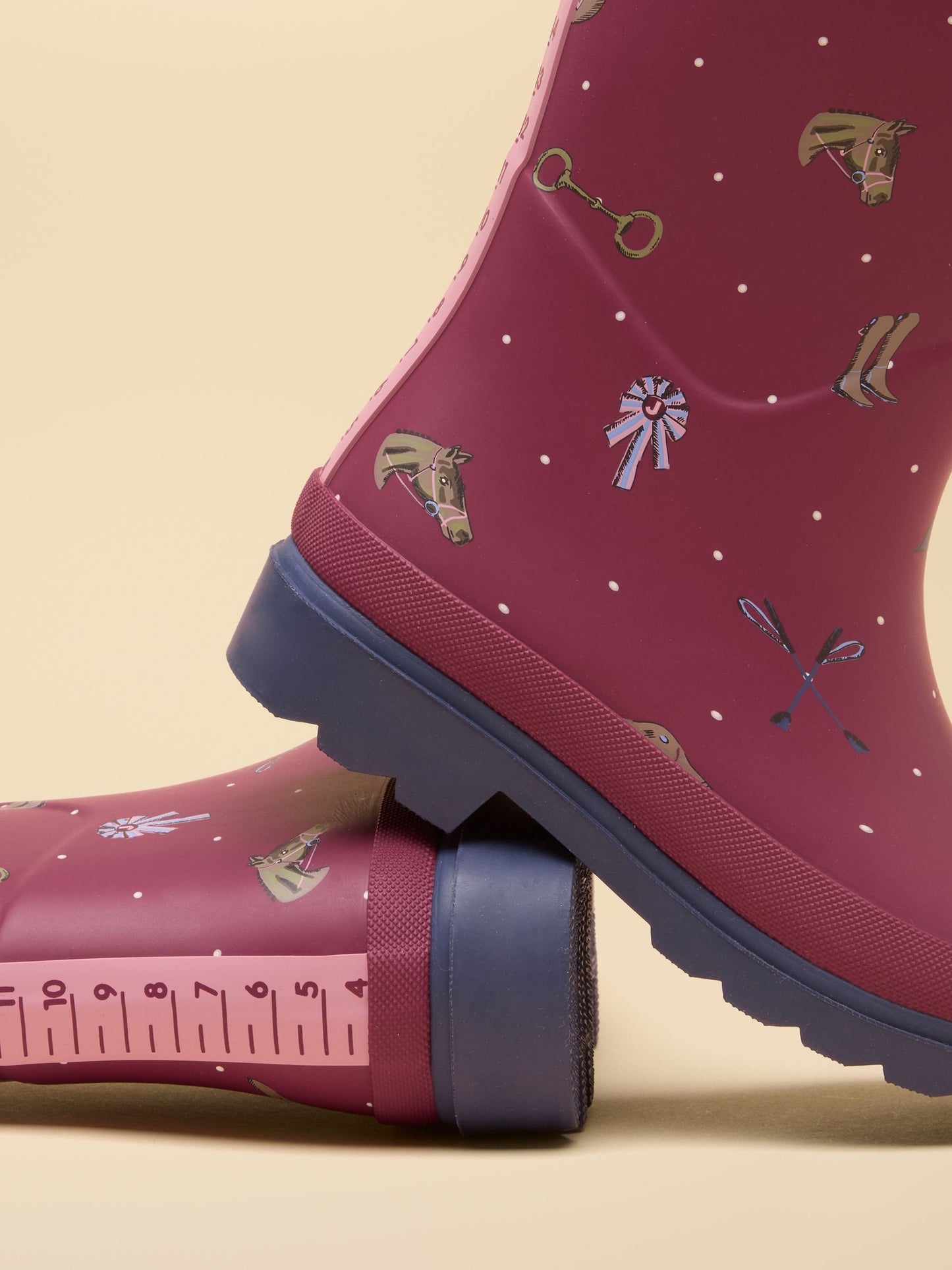 Joules Girls Printed Wellies