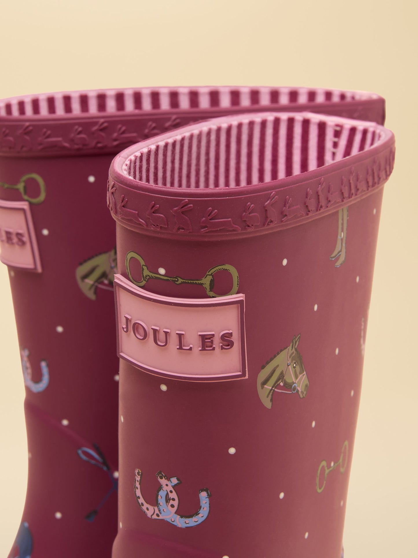 Joules Girls Printed Wellies