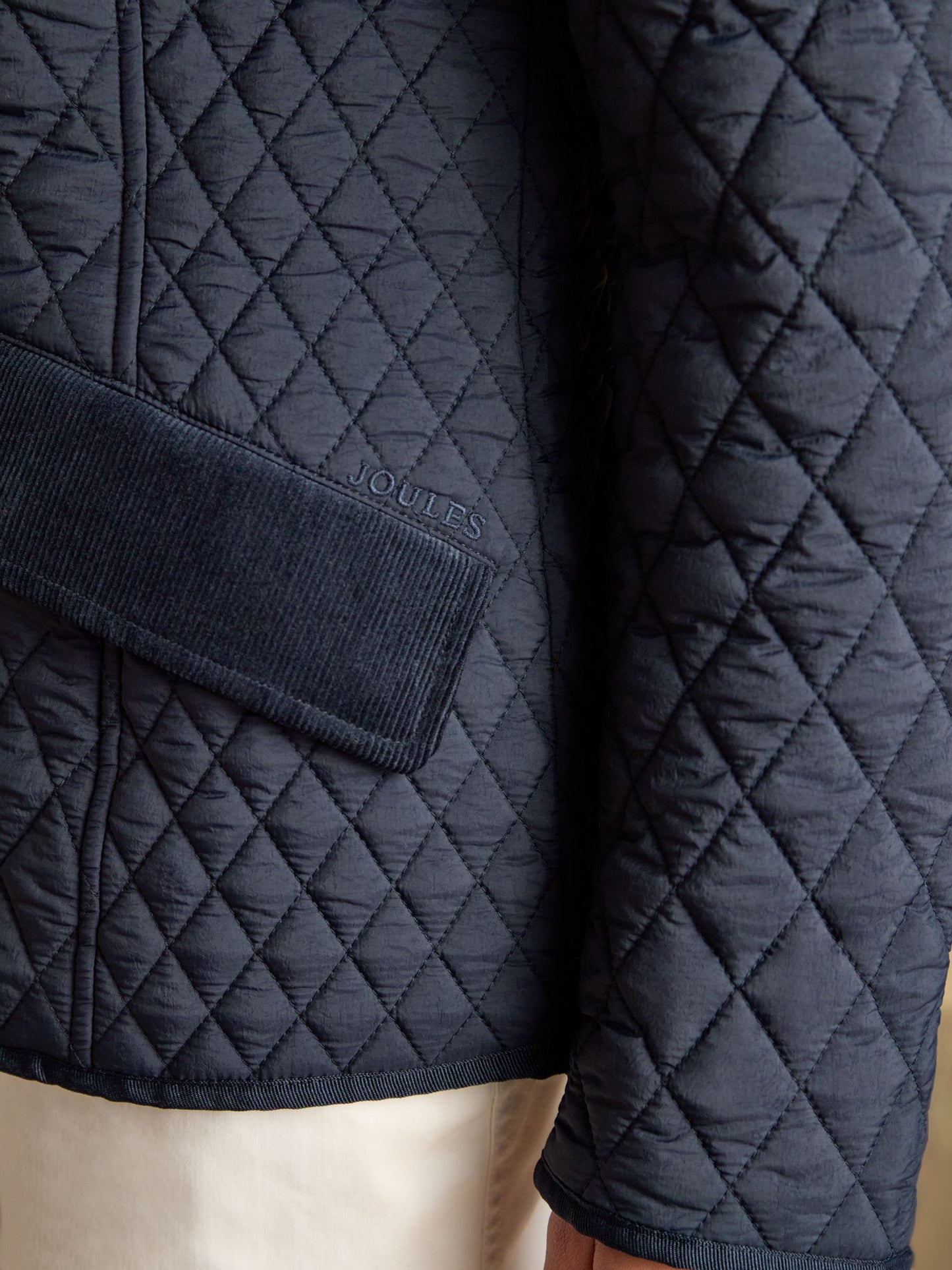 Joules Highclere Showerproof Diamond Quilted Jacket