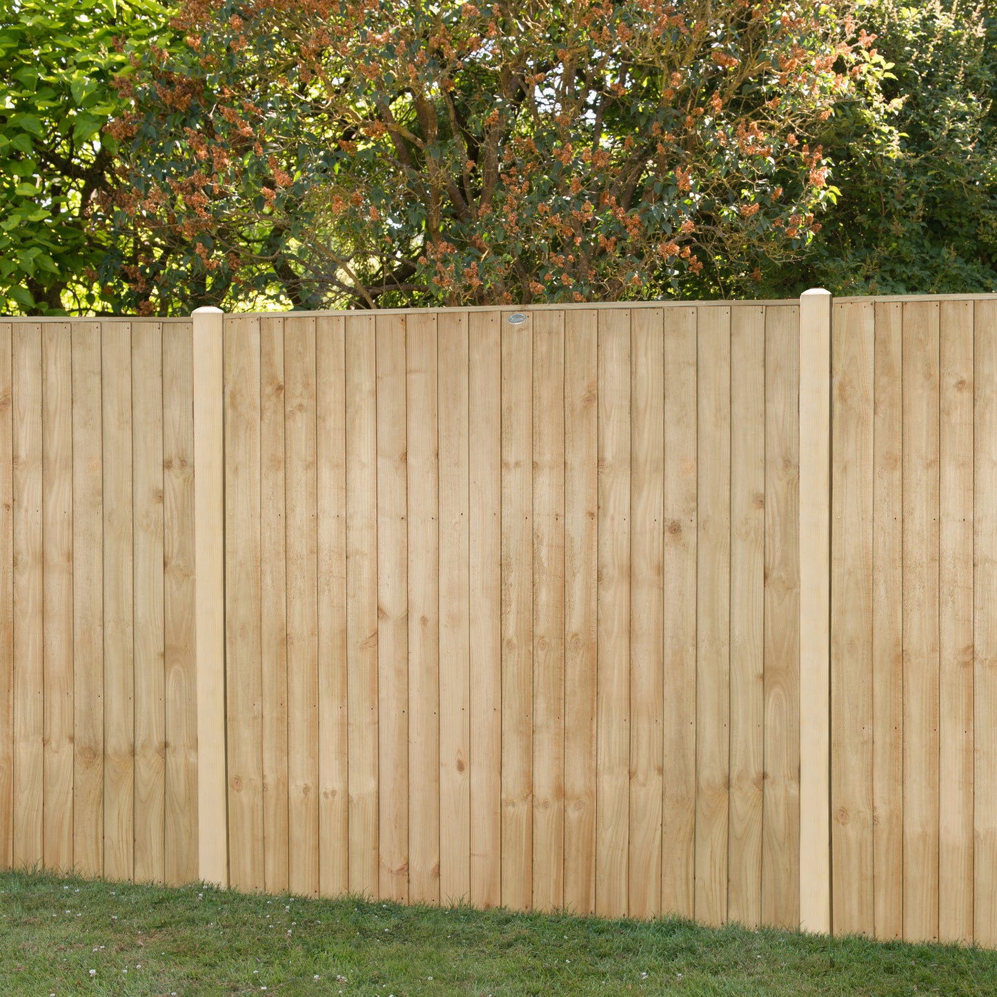 Forest Garden Pressure Treated Closeboard Fence Panel