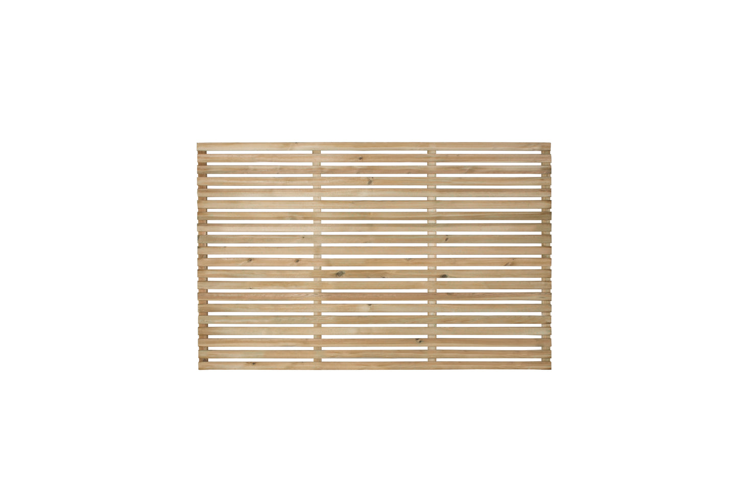 Forest Garden Pressure Treated Contemporary Slatted Fence Panel