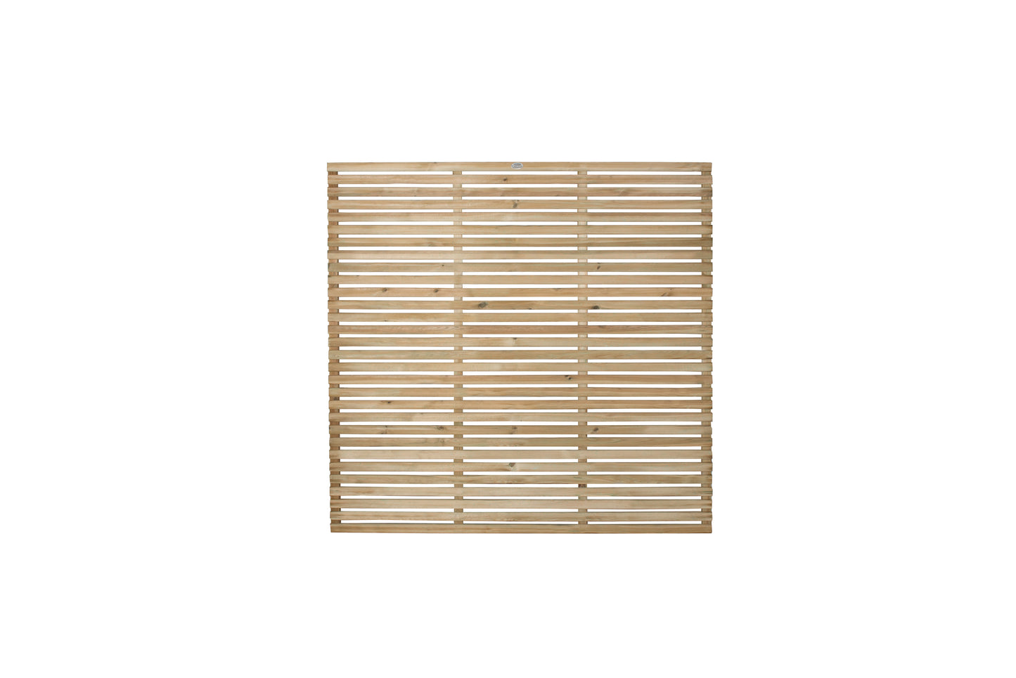 Forest Garden Pressure Treated Contemporary Slatted Fence Panel