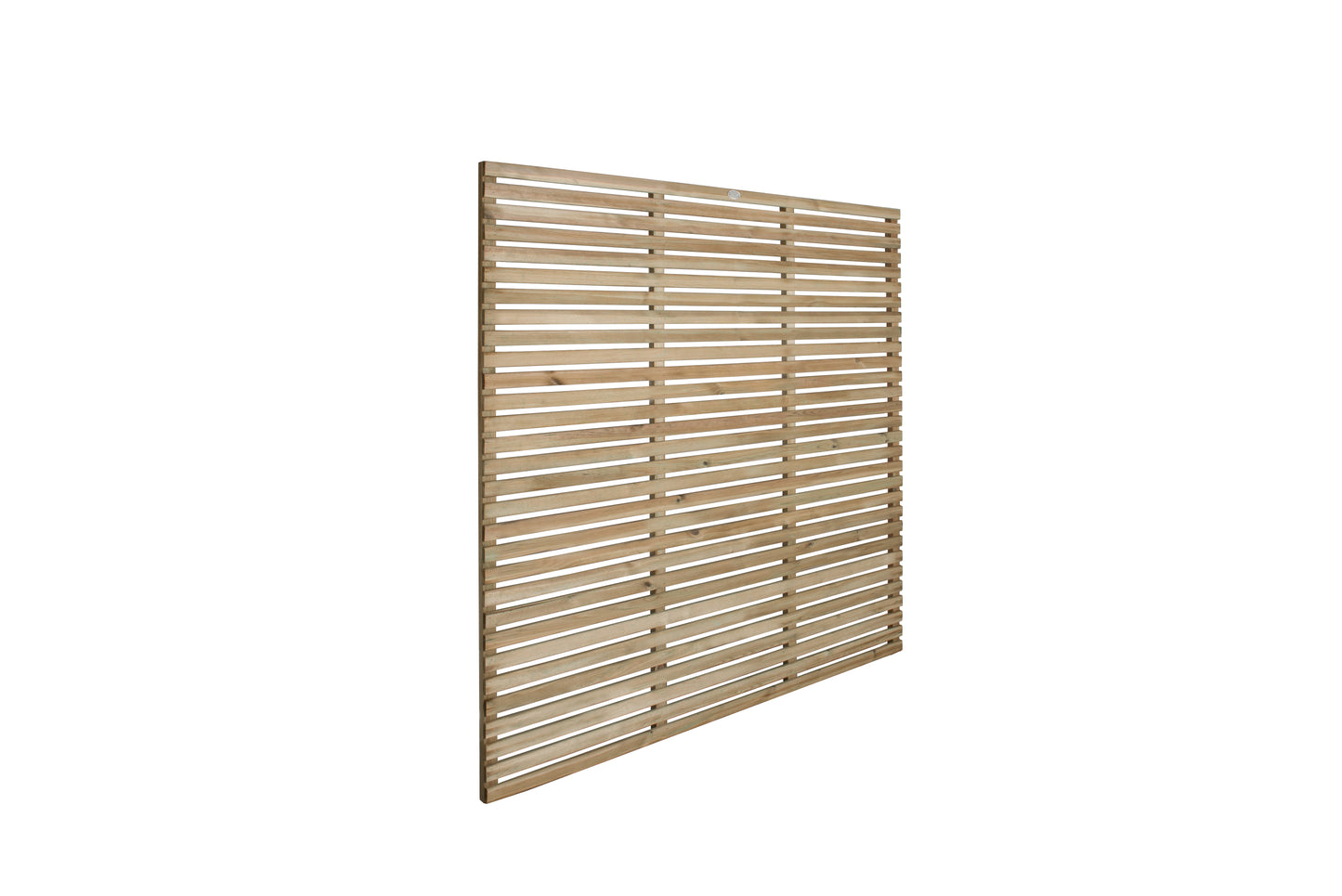 Forest Garden Pressure Treated Contemporary Slatted Fence Panel