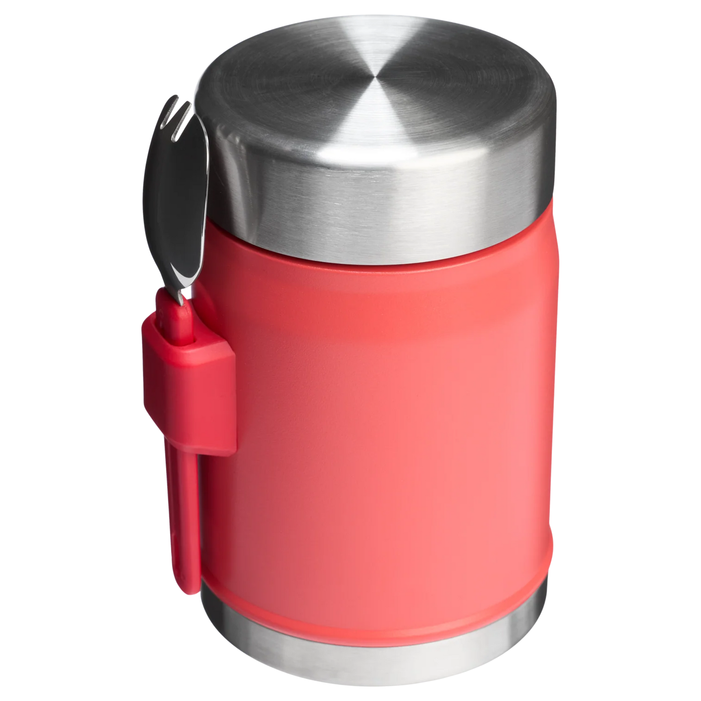Stanley Classic Legendary Food Jar and Spork 400ml - Hot Coral (Limited Edition)