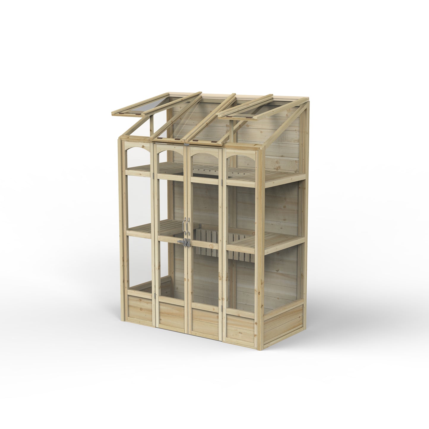 Forest Garden Victorian Tall Wall Greenhouse