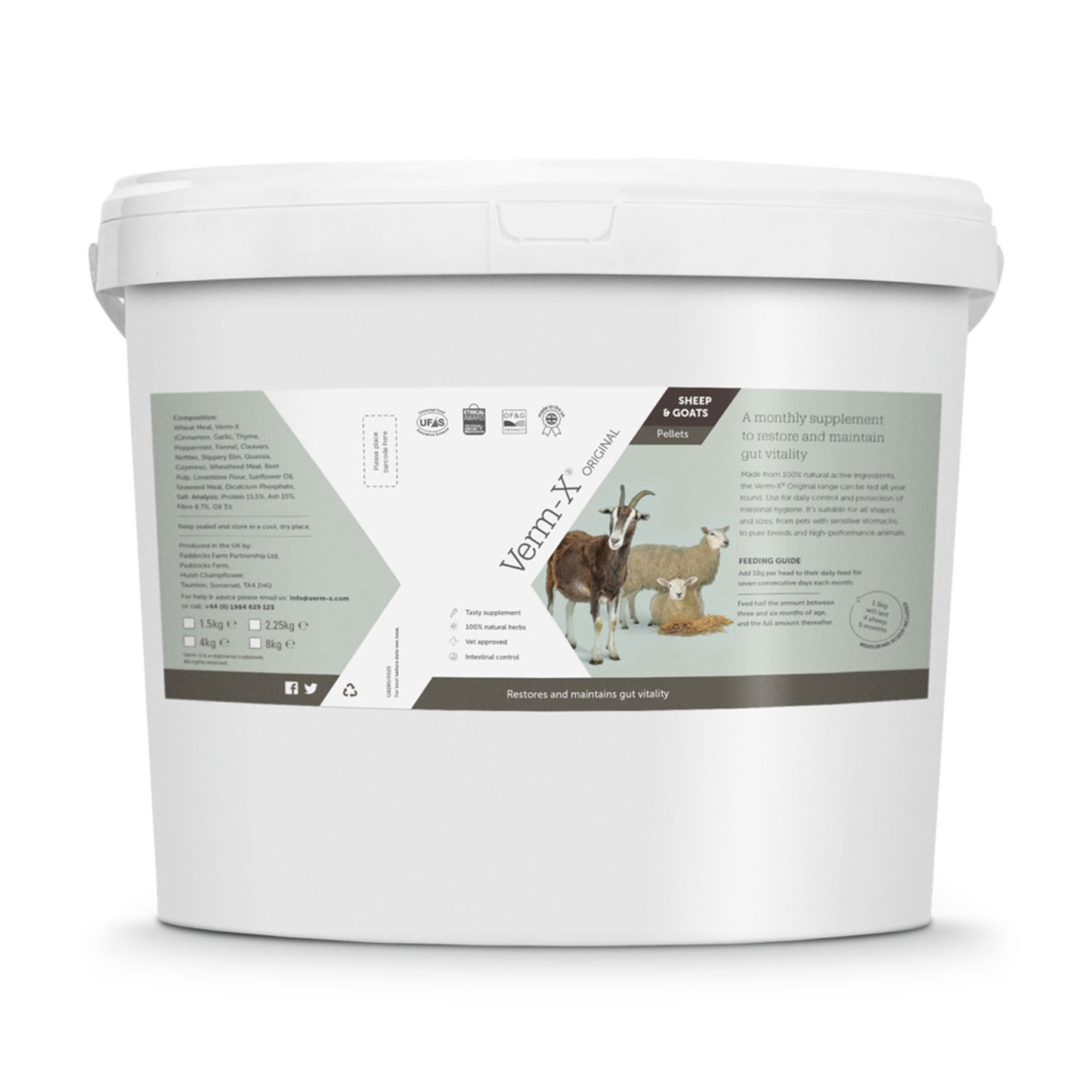 Verm-X Original Pellets For Sheep & Goats