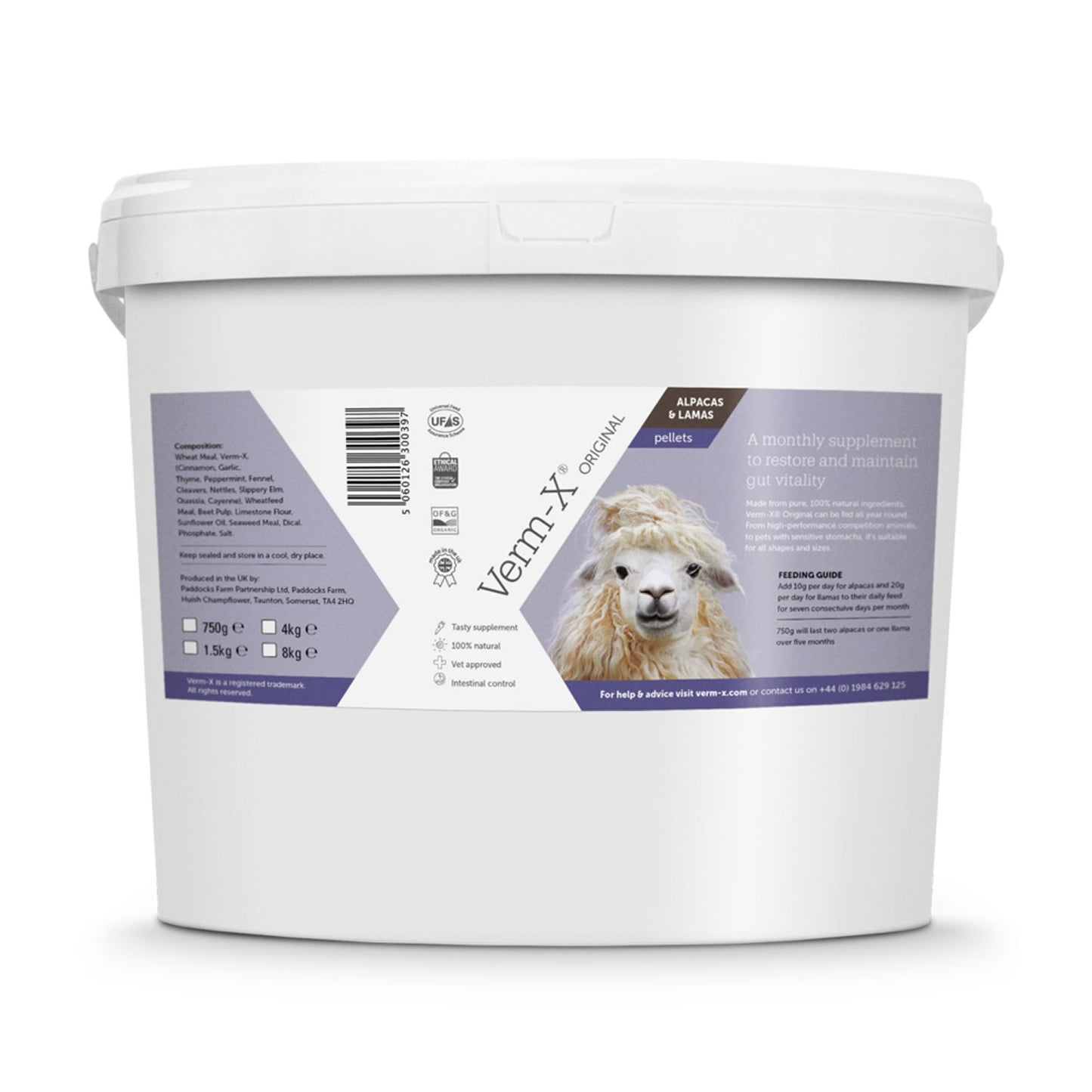 Verm-X Original Pellets for Alpacas & Llamas
