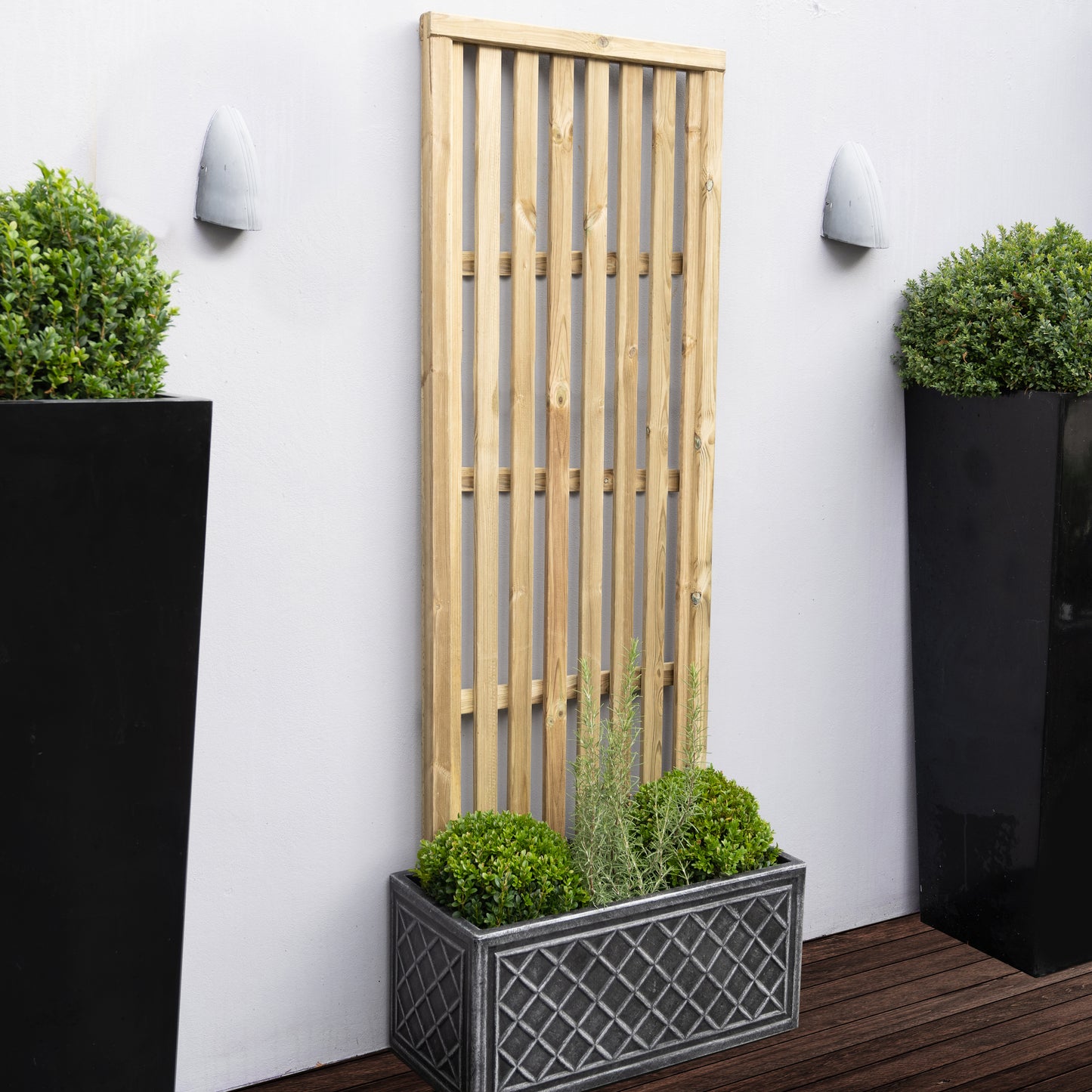 Forest Garden Pressure Treated Vertical Slatted Screen