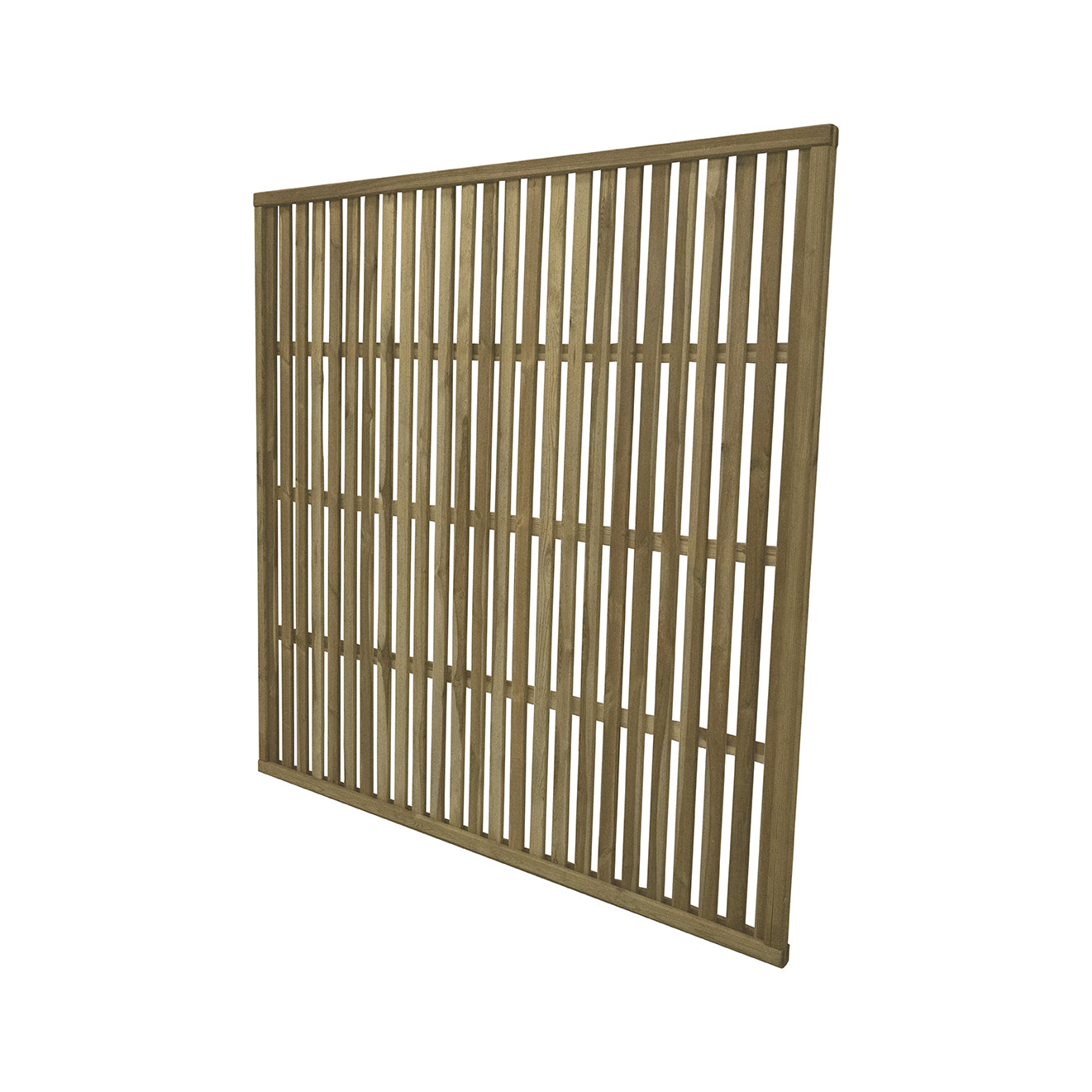 Forest Garden Pressure Treated Vertical Slatted Screen