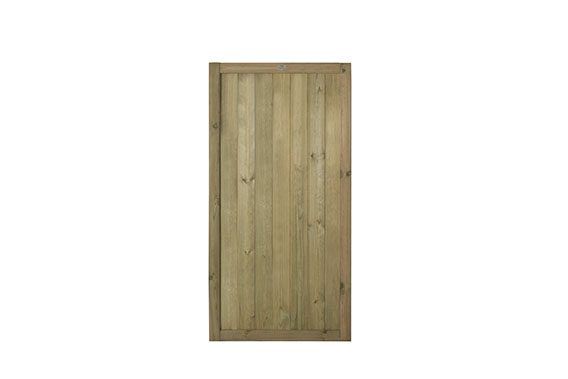 Forest Garden Vertical Tongue & Groove Gate 6ft (1.83m High)