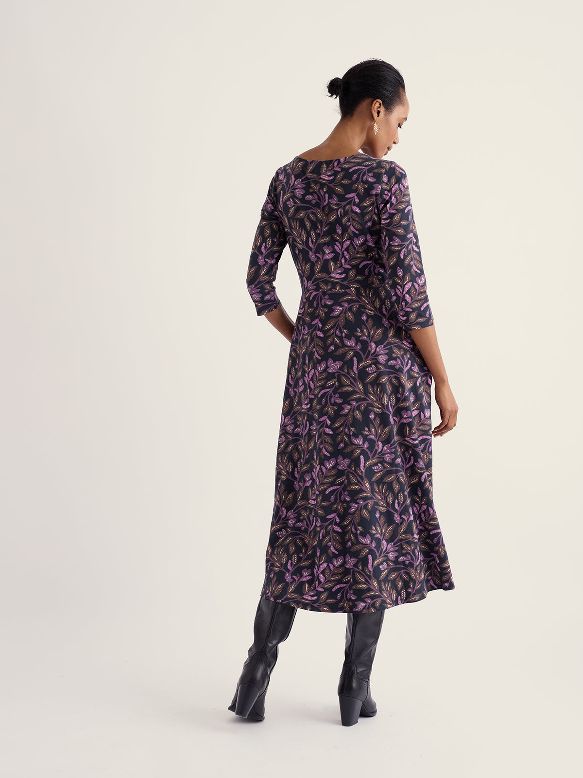 Seasalt Veronica 3/4 Sleeve Midi Dress