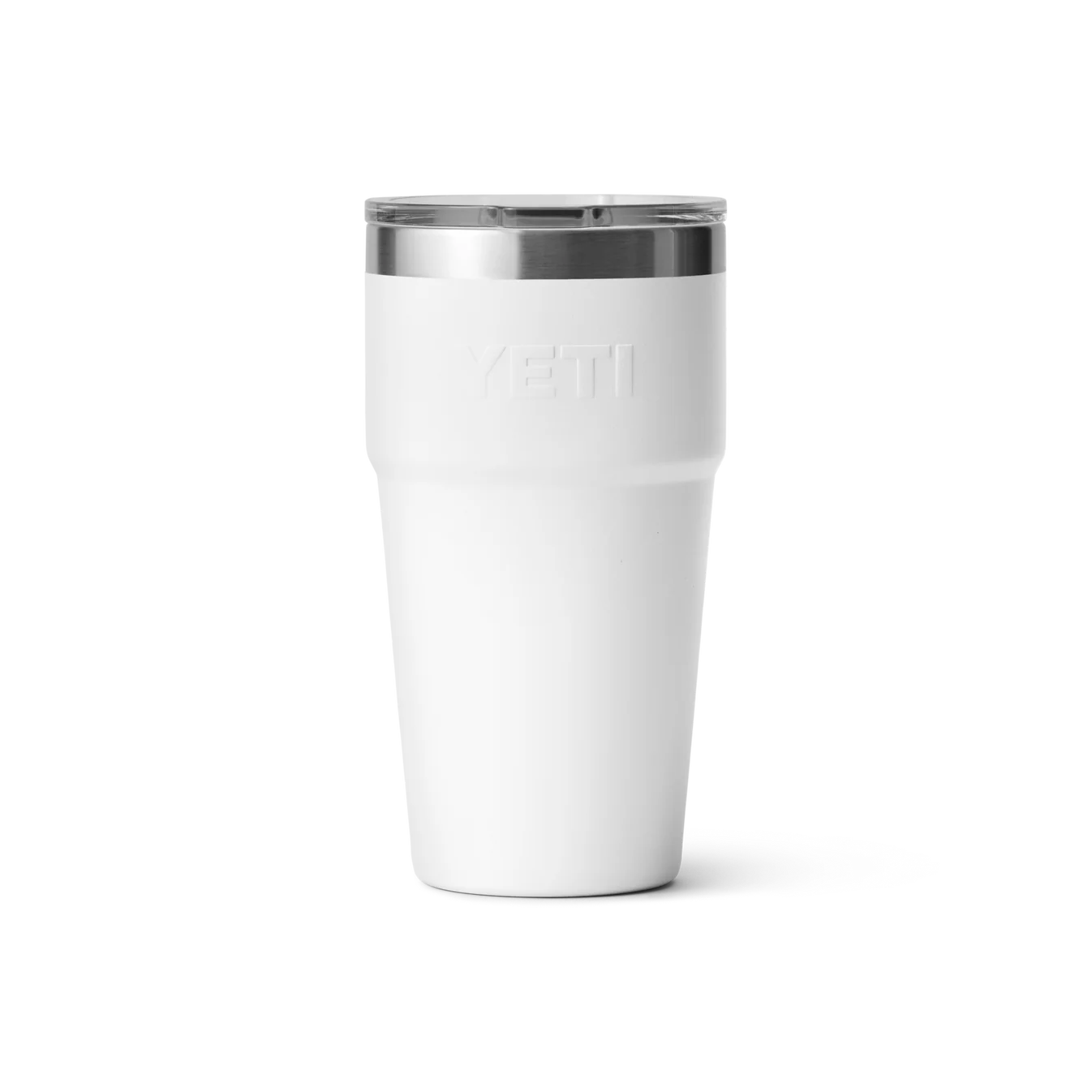 YETI Rambler 20 oz (591 ml) Stackable Cup with MagSlider Lid - White