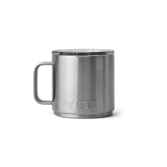 YETI Rambler 14oz Stackable Mug with MagSlider Lid 2.0 in Stainless Steel
