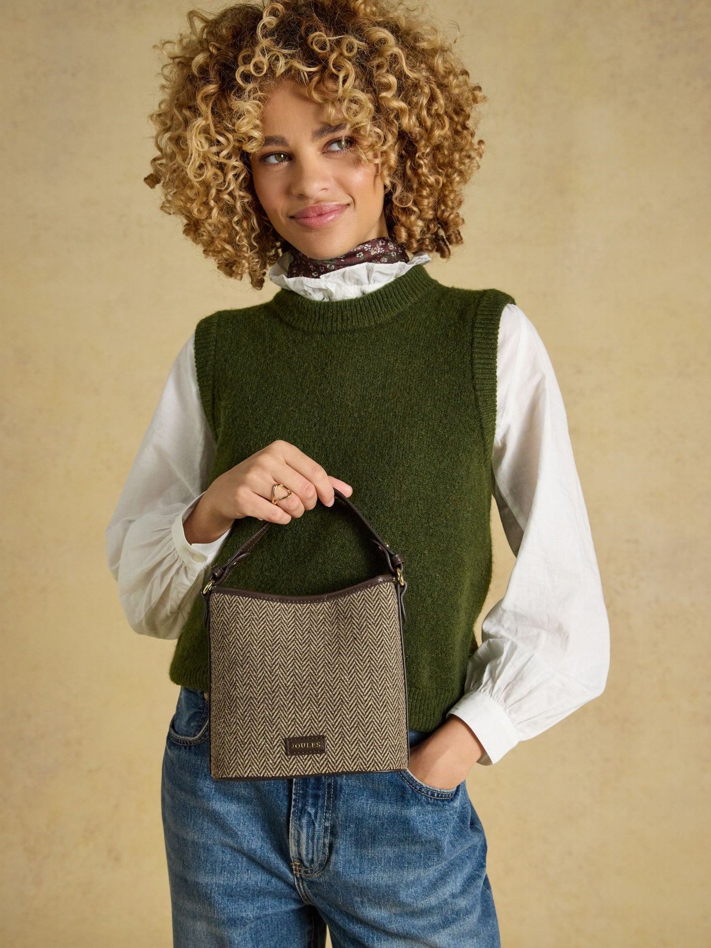 Joules Slouch Bucket Bag