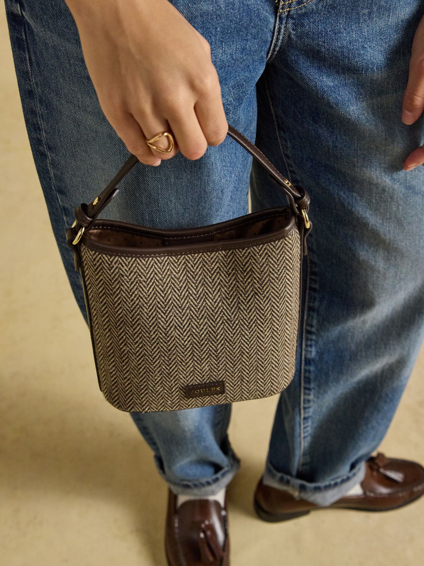 Joules Slouch Bucket Bag