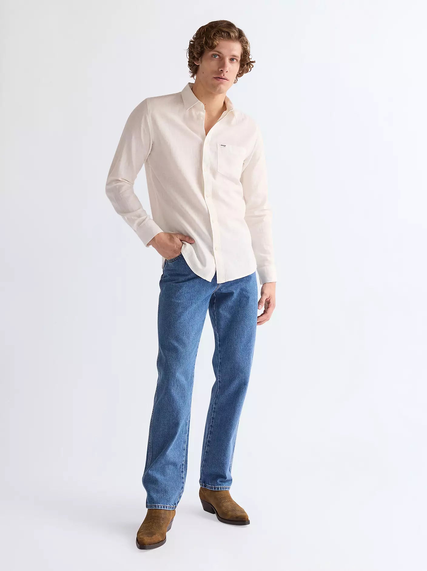 Wrangler Texas Straight Non-Stretch Jeans