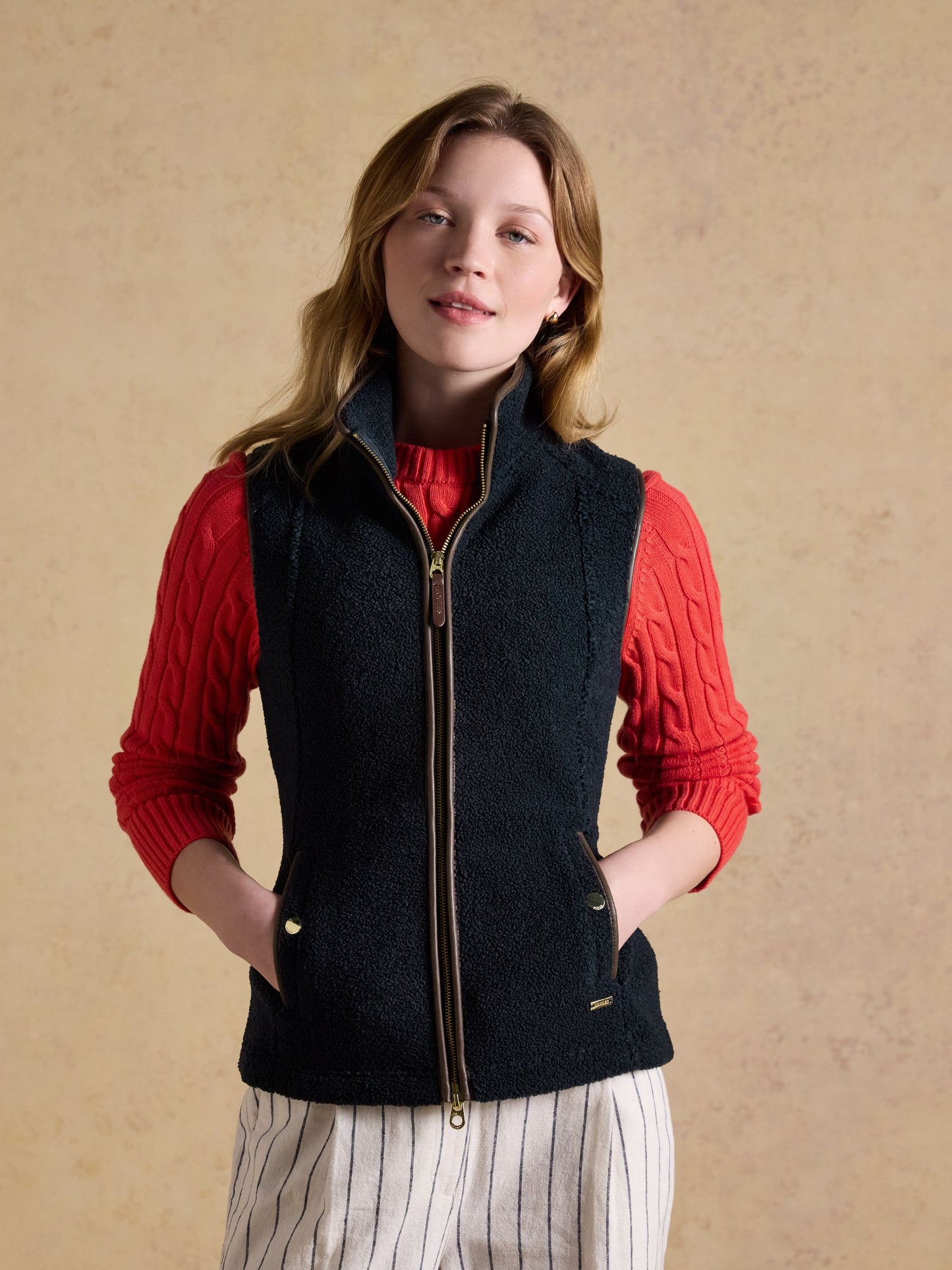 Joules Women's Borg Heritage Fleece Gilet