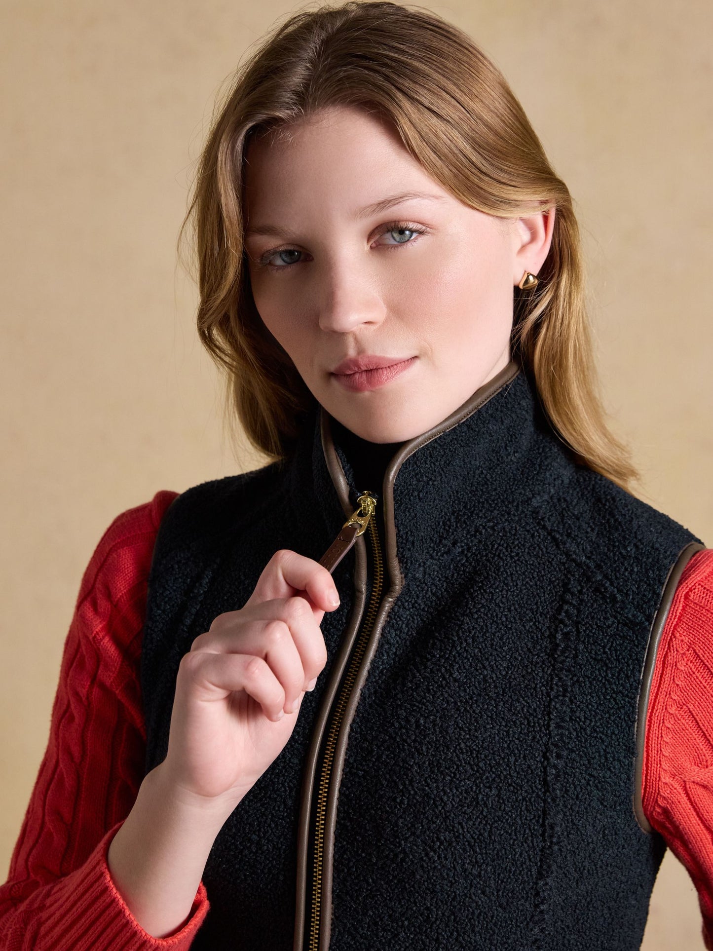Joules Women's Borg Heritage Fleece Gilet