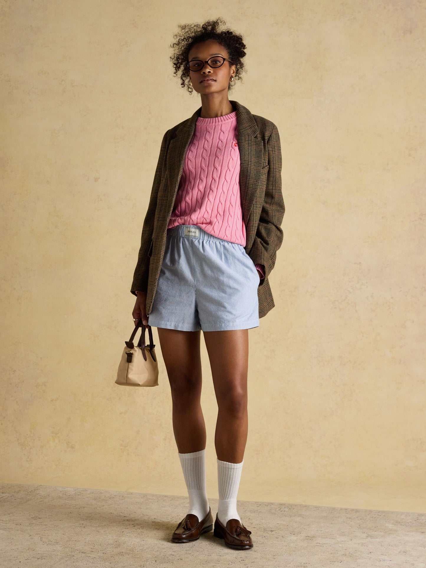 Joules Classic Cable Crew Neck Jumper