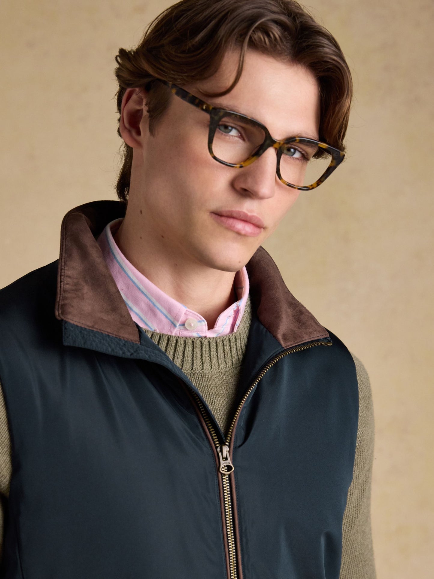 Joules Farnham Padded Fleece Lined Gilet