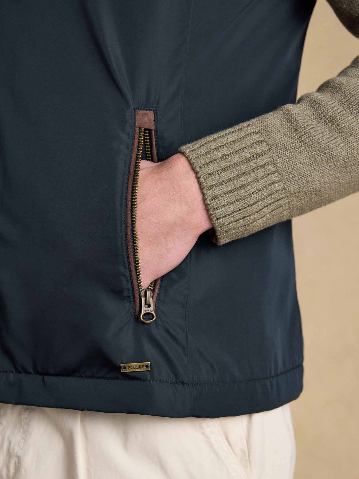 Joules Farnham Padded Fleece Lined Gilet