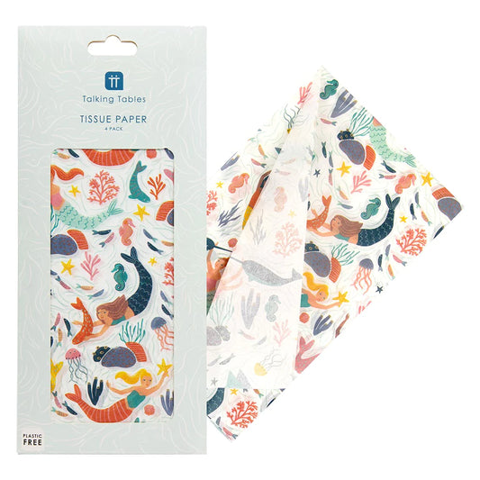Talking Tables Mermaid Tissue Paper