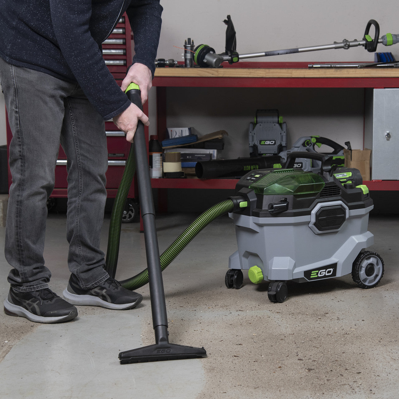 EGO WDV0900E Wet/Dry Vacuum Cleaner 34L