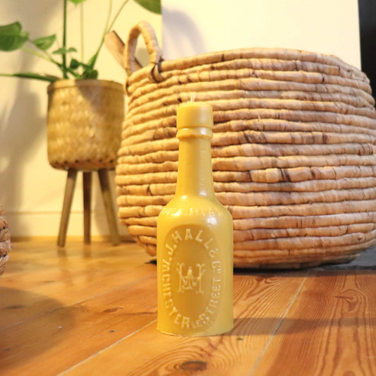 Askew Candles WJ Hall & Co Beeswax Candle